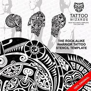 Image result for Dwayne Johnson Tattoo Template
