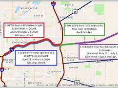 Image result for Indy Road Closure Map
