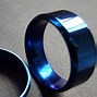 Image result for Blue Stainless Steel Ring