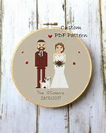 Image result for Wedding Cross Stitch Patterns