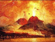 Image result for 79 AD Eruption of Mount Vesuvius