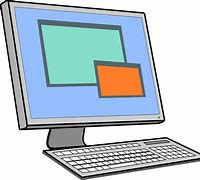 Image result for Clip Art of Computer Screen and Keyboard