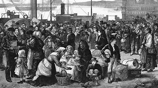 Image result for Irish Migration