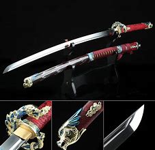 Image result for Japanese Dragon Sword Black