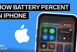 Image result for iPhone Battery Percentage