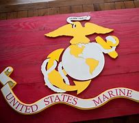 Image result for Marine Corps Wooden Flag