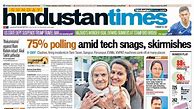 Image result for Hindustan Times English Newspaper Today