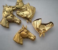 Image result for Horse Stamped Brass Filigree