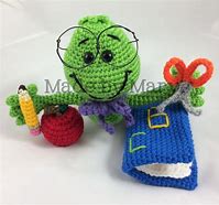 Image result for Bookworm Crochet Pattern