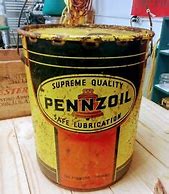 Image result for Pennzoil 5 Gallon Oil Can