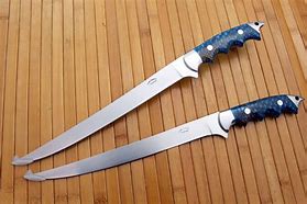 Image result for Offset Stainless Steel Fish Fillet and Knife