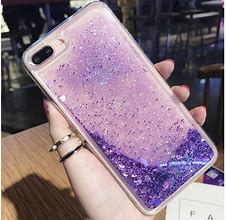 Image result for Purple Glitter iPhone Case