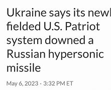 Image result for Patriot Missile System Ukraine
