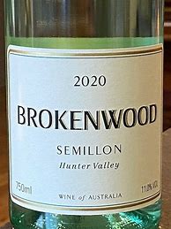 Image result for Brokenwood Semillon Tallawanta