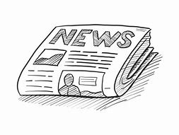 Image result for Blue On White Newspaper Cartoon