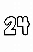 Image result for Number 24 in the Letter B