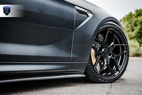 Image result for Black Audi with Rohana Rfx11 Black Rims