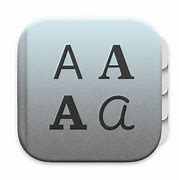 Image result for Font Book Mac