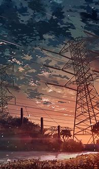 Image result for Anime Scenery Wallpaper iPhone