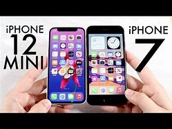 Image result for iPhone 12 Mini vs iPhone 7 Size