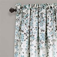 Image result for Half Moon Curtains Floral Blue