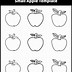 Image result for Apple Template Printable