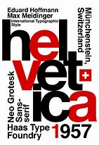 Image result for Helvetica Type Specimen