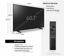 Image result for Samsung 60 Inch TV Dimensions