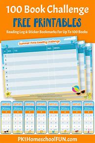 Image result for 30 Books Challenge Printable Calendar