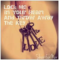 Image result for Heart Locked Keys Thrown Away