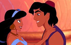 Image result for Prince Aladdin and Princess Jasmine