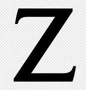 Image result for Black Bold Letter Z