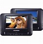Image result for Dual Screen Portable DVD Player