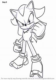 Image result for Shadow the Hedgehog Drawing Easy
