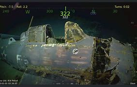 Image result for WW2 Plane Wrecks Underwater