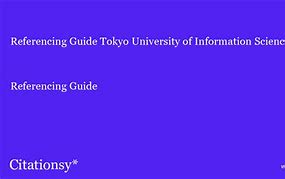 Image result for Tokyo University of Information Sciences