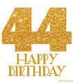 Image result for 44 Birthday