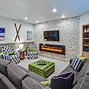 Image result for 12 Foot Wall Man Cave TV