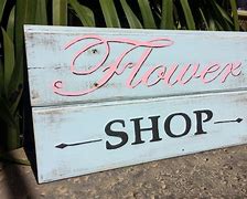 Image result for Flower Shop Sign