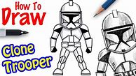 Image result for LEGO Star Wars Clone Troopers Drawing