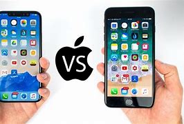 Image result for iPhone 7 Plus vs iPhone X