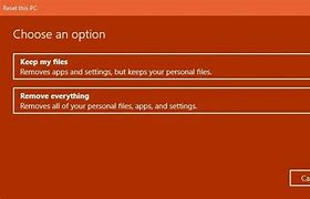 Image result for Reset This PC to Factory