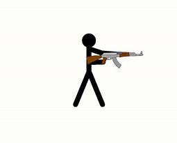 Image result for Stickman with Gun