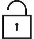 Image result for Mechnical Lock/Unlock Icon