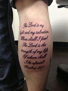 Image result for Tattoo Fonts Calf