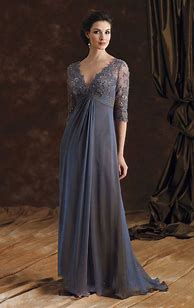 Image result for Gray Mother of the Bride Dresses