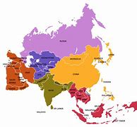 Image result for Asia Map Big