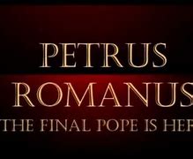 Image result for Prophesy Peter the Roman Pope