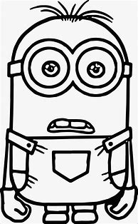 Image result for Confused Minion Coloring Page