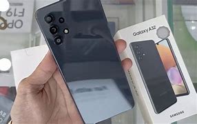 Image result for Samsung A32 Black Unboxing